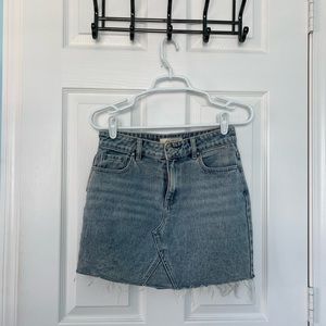 pacsun denim skirt